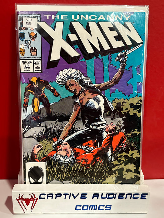 Uncanny X-Men, Vol. 1 #216 - VF+