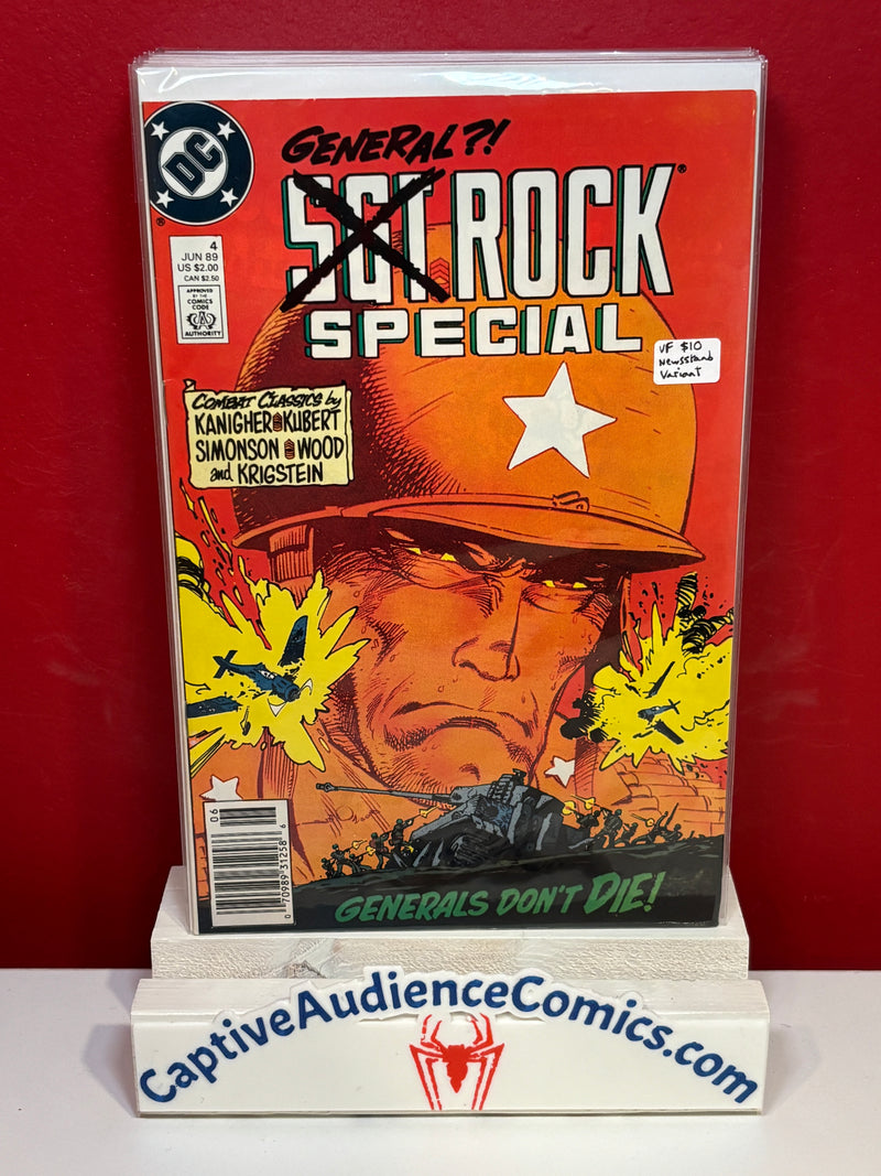 Sgt. Rock Special, Vol. 1 #4 - Newsstand Variant - VF