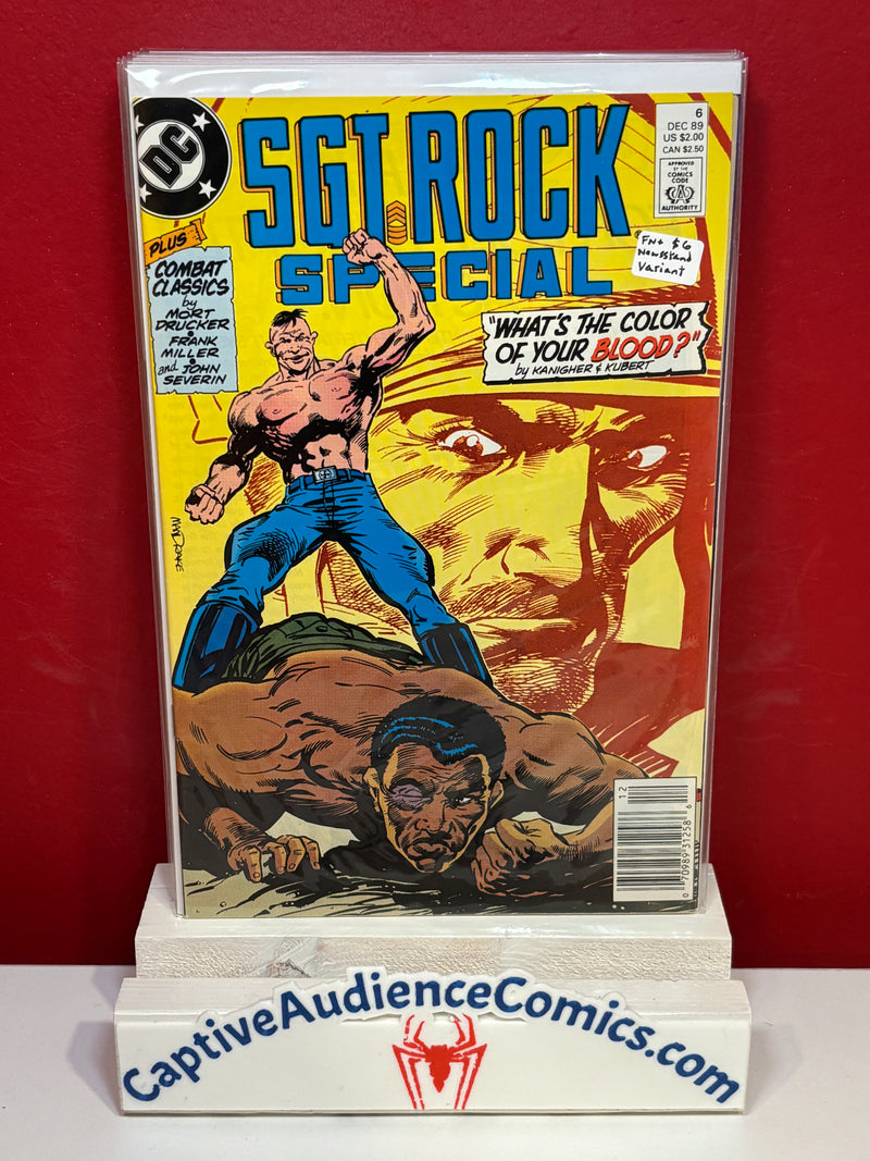 Sgt. Rock Special, Vol. 1 #6 - Newsstand Variant - FN+