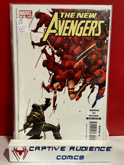 New Avengers, Vol. 1 #27 - 1st Clint Barton Ronin - NM