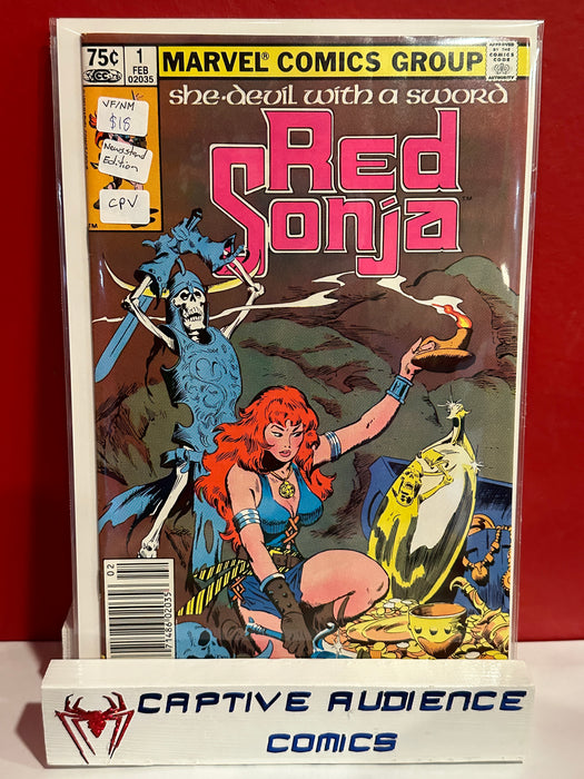 Red Sonja: She-Devil With a Sword #1 - Newsstand Edition - CPV - VF/NM