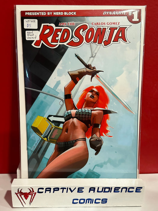 Red Sonja, Vol. 4 - Nerd Block Variant - VF/NM