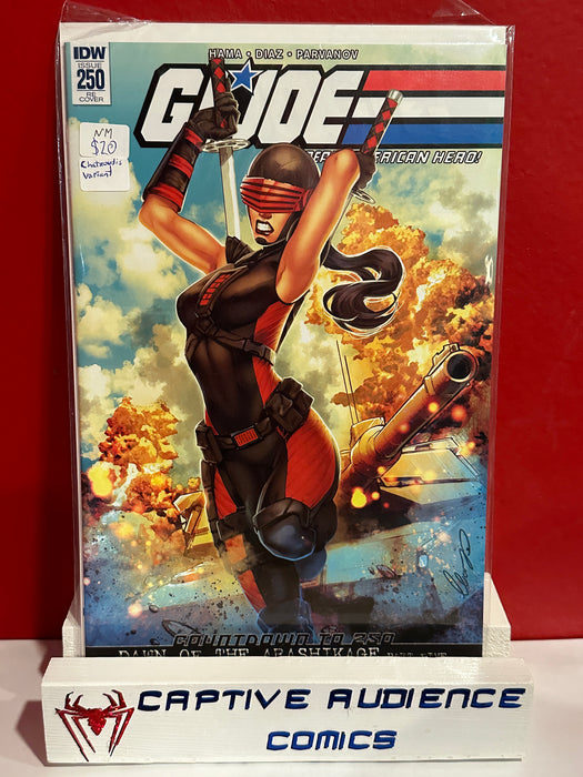 G.I. Joe: A Real American Hero, Vol. 1 #250 - Chatzootis Variant - NM