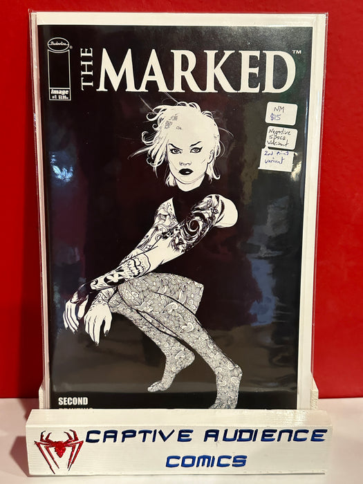 Marked #1 - Negative Space Variant - 2nd Print Variant - NM