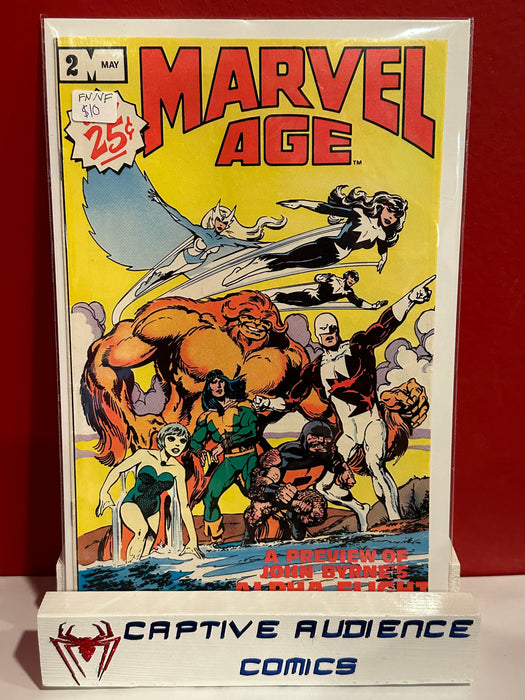 Marvel Age #2 - FN/VF