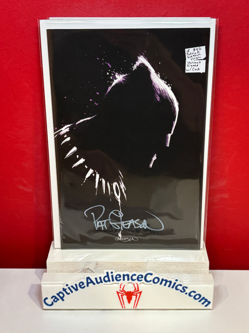 Black Panther, Vol. 7 #25 - Patrick Gleason Virgin Variant - Signed w/ COA - VF