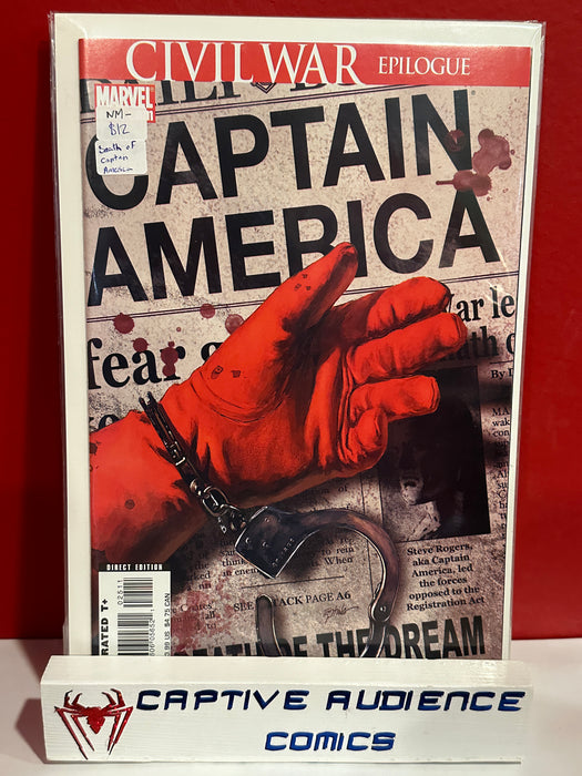 Captain America, Vol. 5 #25 - Death of Captain America - NM-