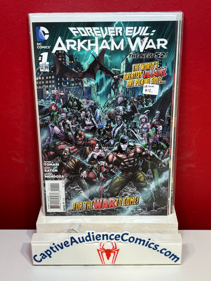 Forever Evil: Arkham War #1 - VF/NM