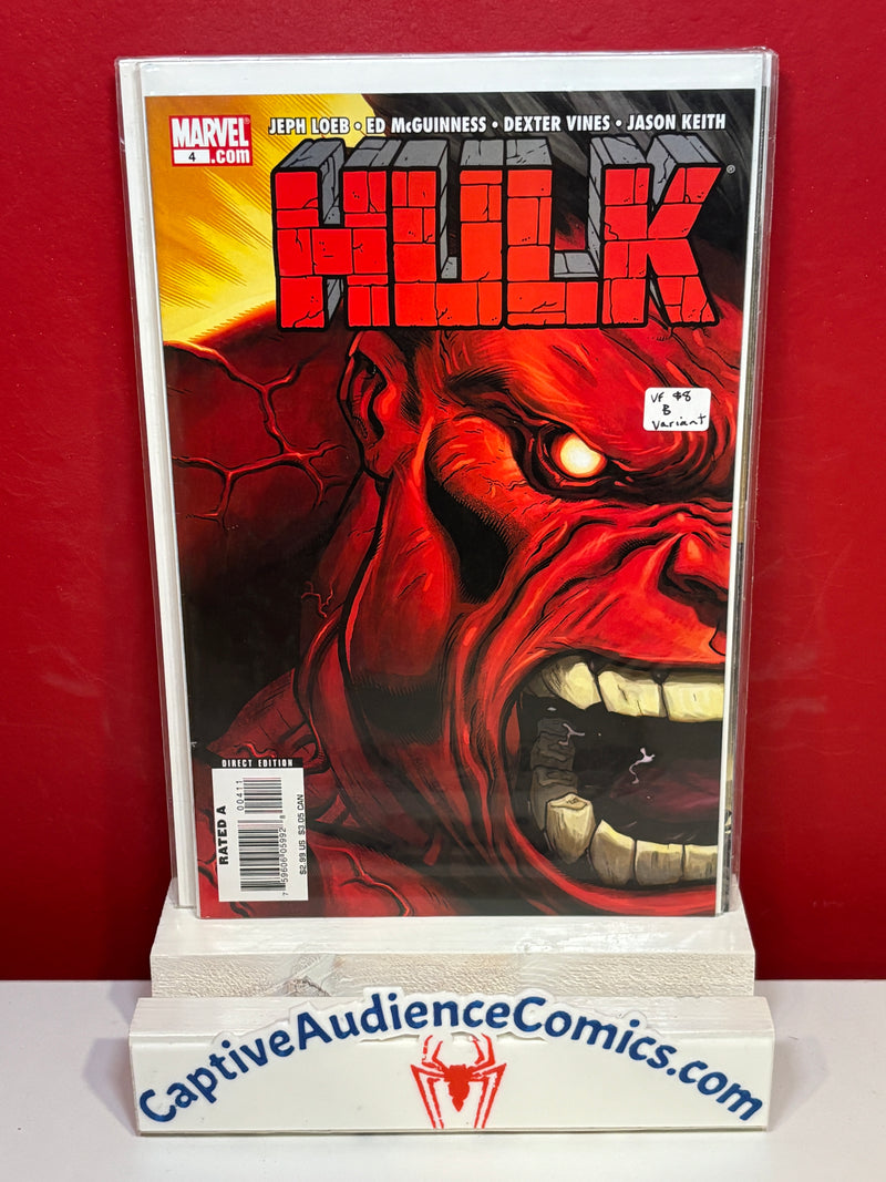 Hulk, Vol. 1 #4 - B Variant - VF