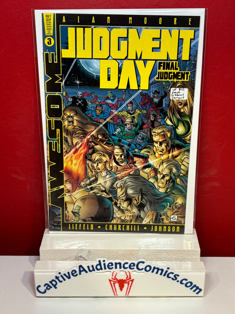 Judgment Day #3 - Dave Gibbons Variant - VF