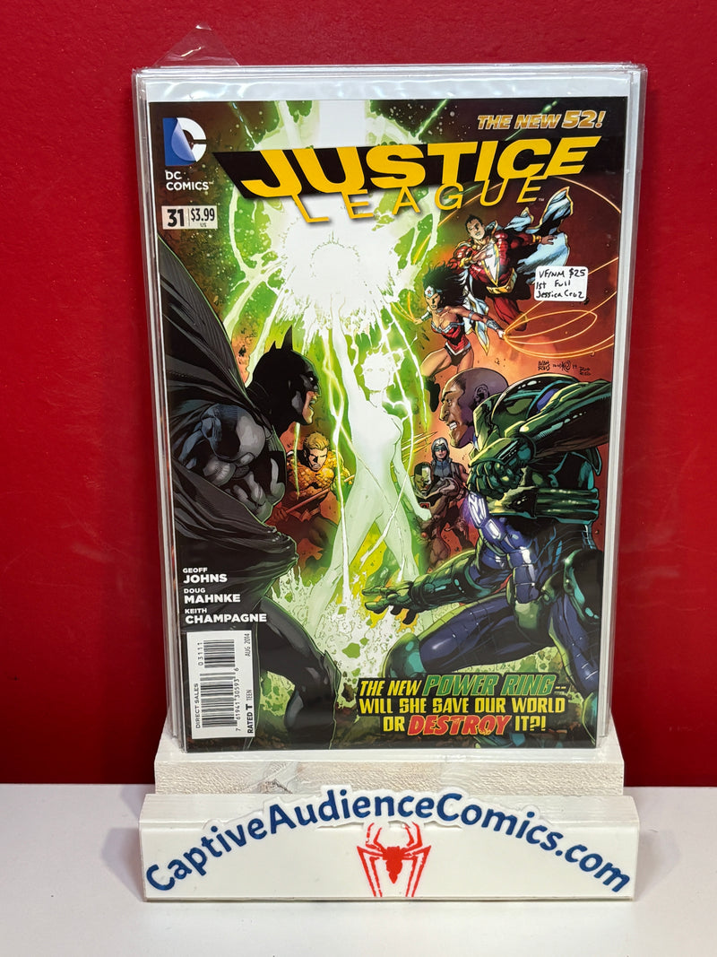 Justice League, Vol. 1 #31 - 1st Full Jessica Cruz - VF/NM