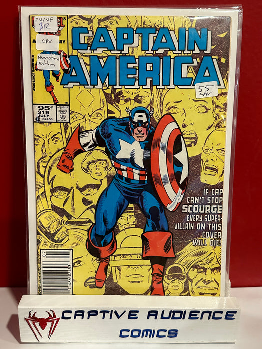 Captain America, Vol. 1 #319 - Newsstand Edition - CPV - FN/VF