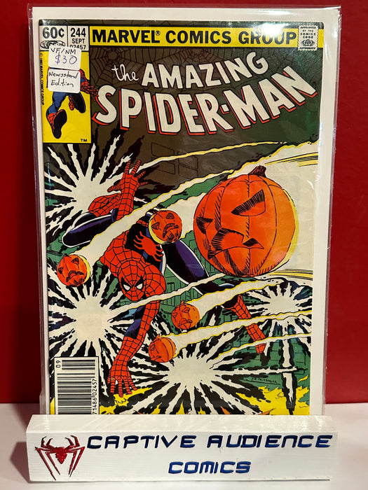 Amazing Spider-Man, The Vol. 1 #244 - Newsstand Edition - VF/NM