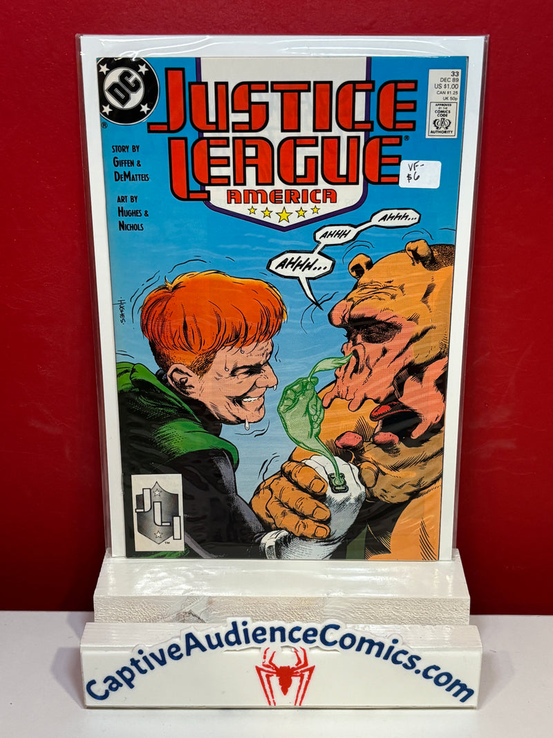 Justice League / International / America #33 - VF-
