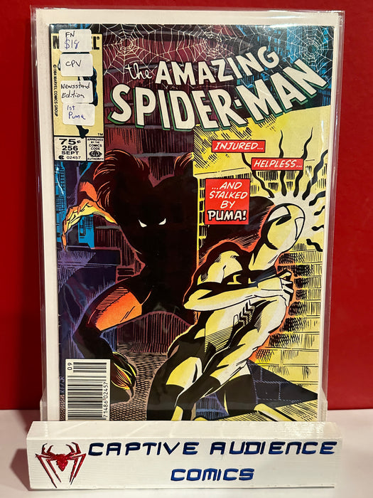 Amazing Spider-Man, The Vol. 1 #256 - CPV - Newsstand Edition - 1st Pume - FN