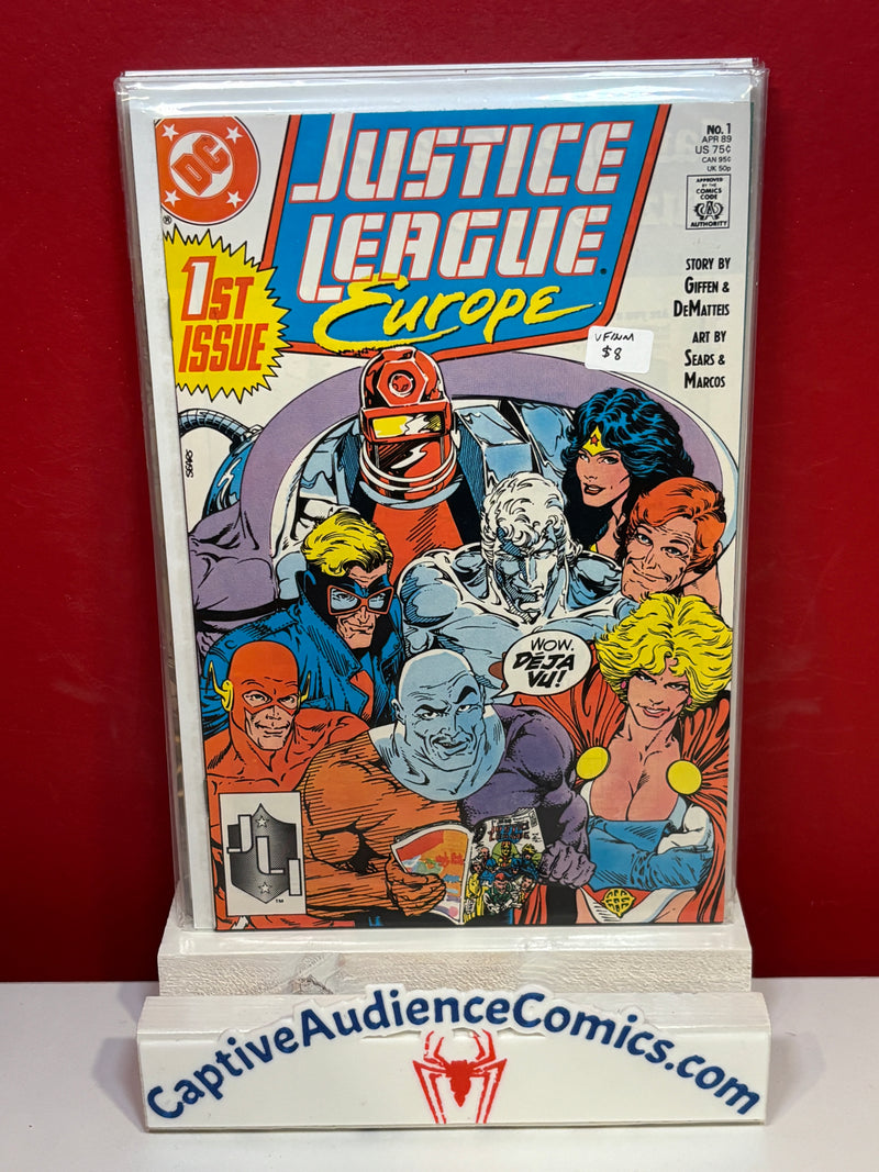 Justice League Europe / International #1 - VF/NM