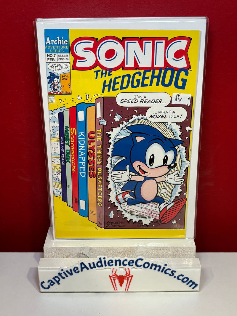 Sonic the Hedgehog, Vol. 2 #7 - VF