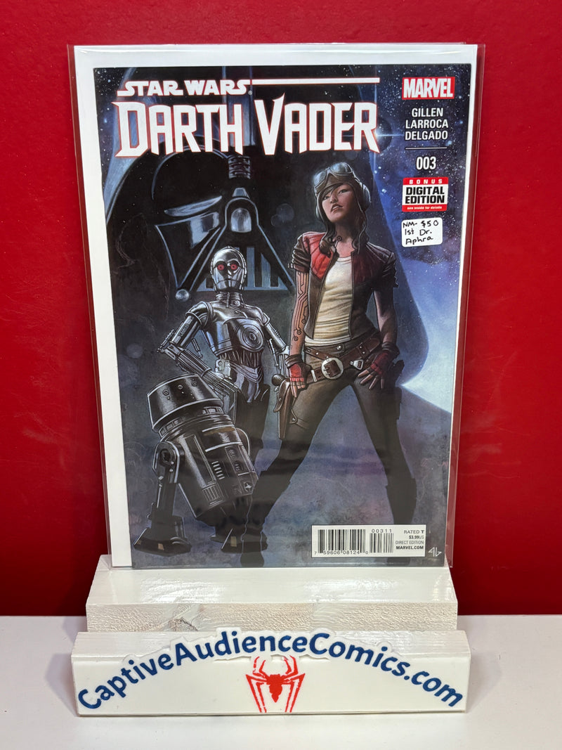Star Wars: Darth Vader, Vol. 1 #3 - 1st Dr. Aphra - NM-