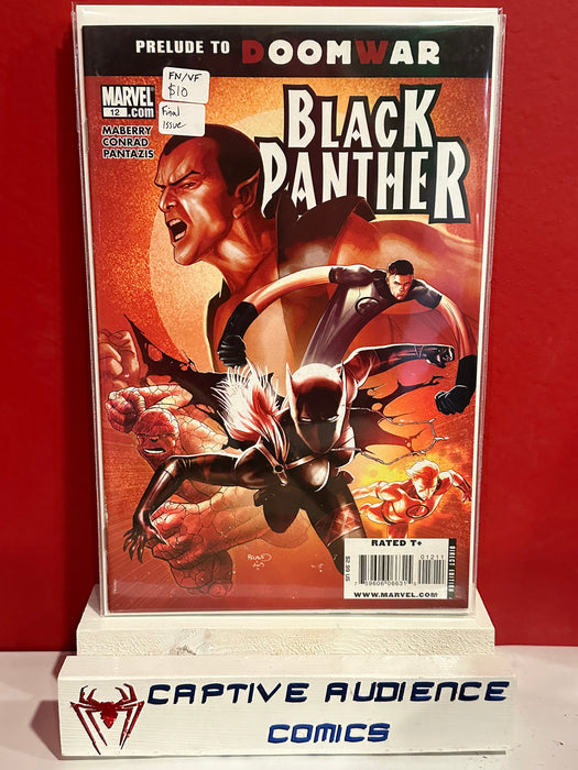 Black Panther, Vol. 5 #12 - Final Issue - FN/VF