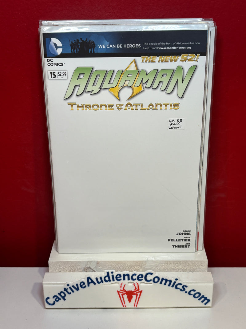 Aquaman, Vol. 7 #15 - Blank Variant - NM