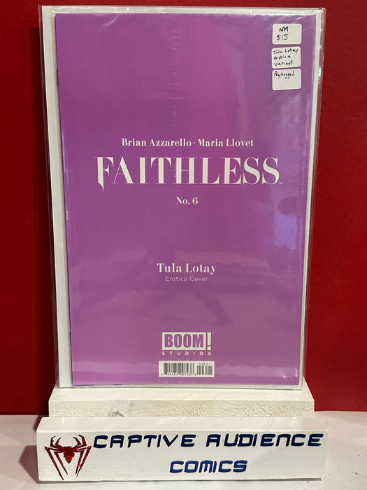 Faithless #6 - Tula Lotay Erotica Variant - Polybagged - NM