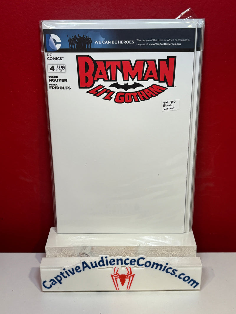 Batman: Li'l Gotham #1 - Blank Variant - NM