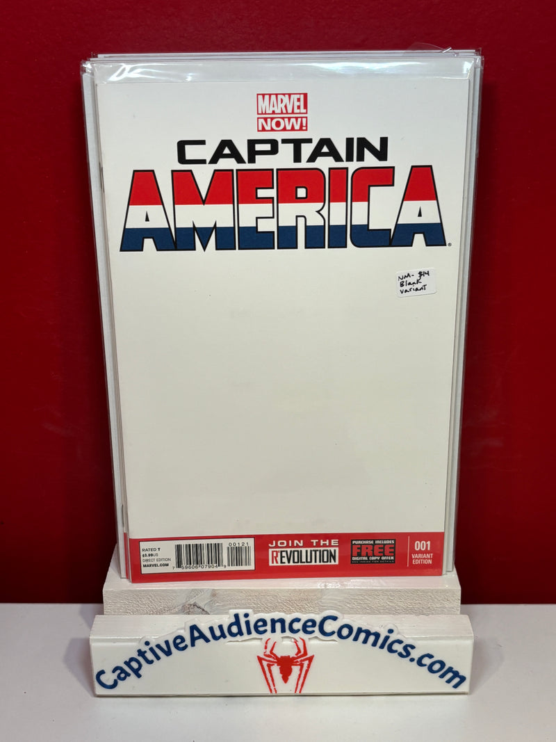 Captain America, Vol. 7 #1 - Blank Variant - NM-