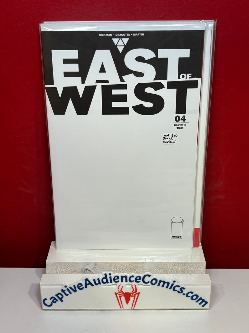 East of West #4 - Blank Variant - NM