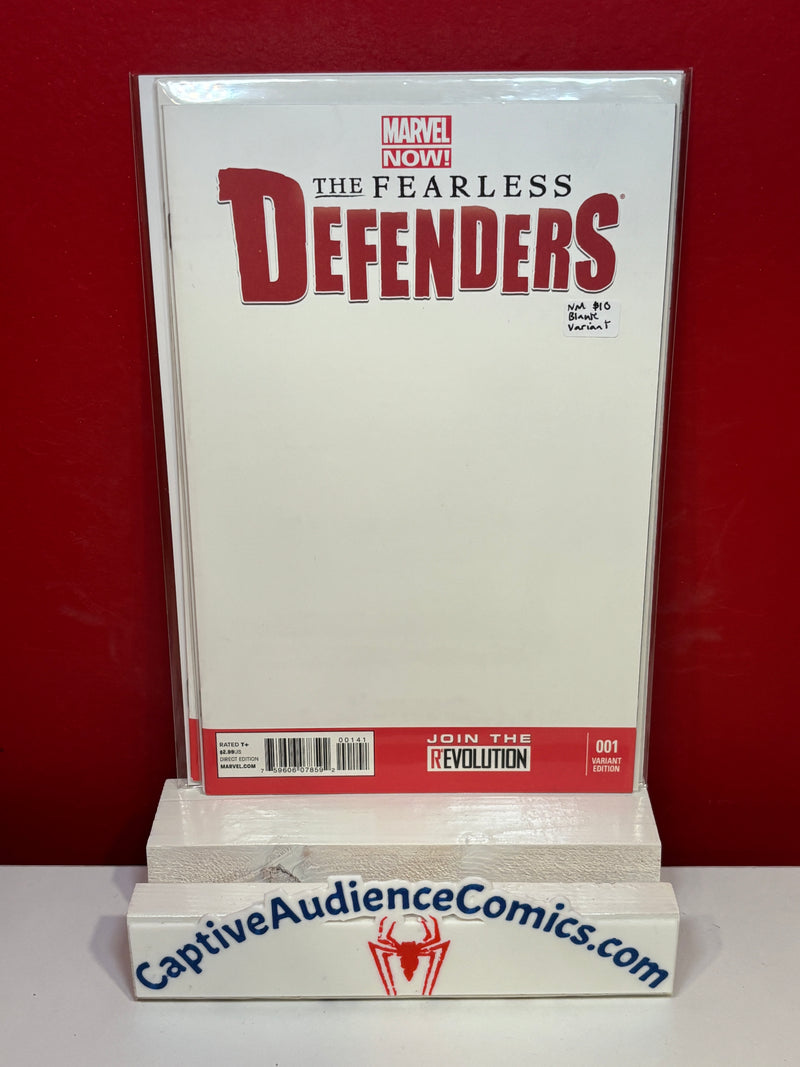 Fearless Defenders, The #1 - Blank Variant - NM