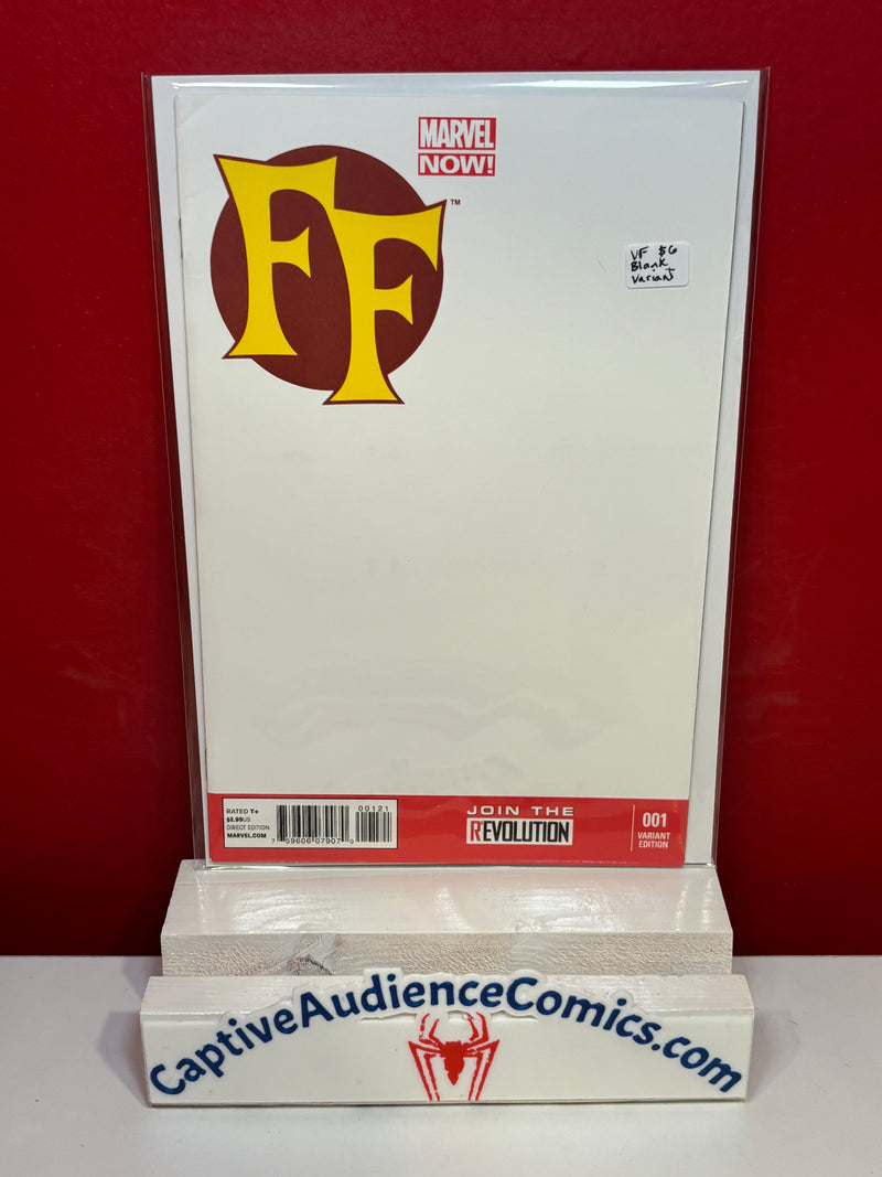 Fantastic Four, Vol. 7 #1 - Blank Variant - VF
