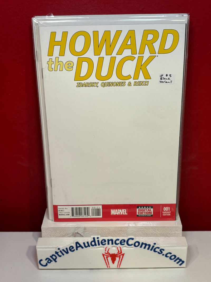 Howard the Duck, Vol. 4 #1 - Blank Variant - VF