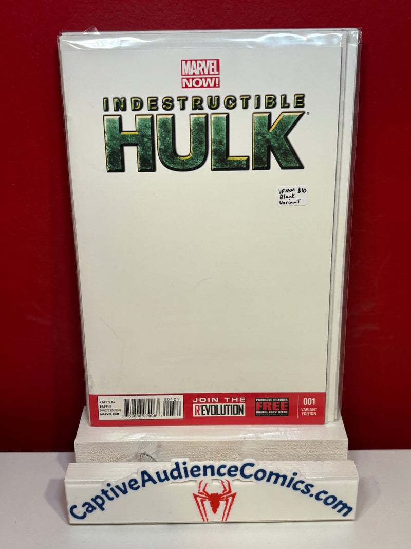 Indestructible Hulk #1 - Blank Variant - VF/NM