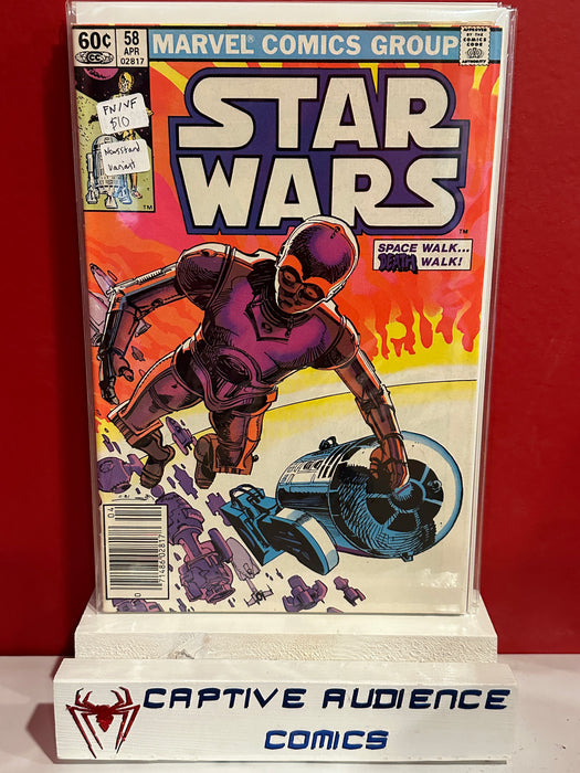 Star Wars, Vol. 1 #58 - Newsstand Variant - FN/VF