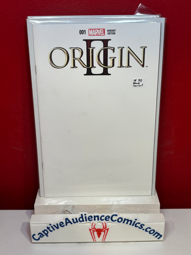 Origin II #1 - Blank Variant - VF