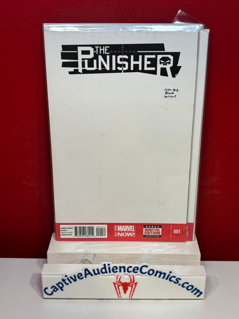 Punisher, The Vol. 10 #1 - Blank Variant - NM-
