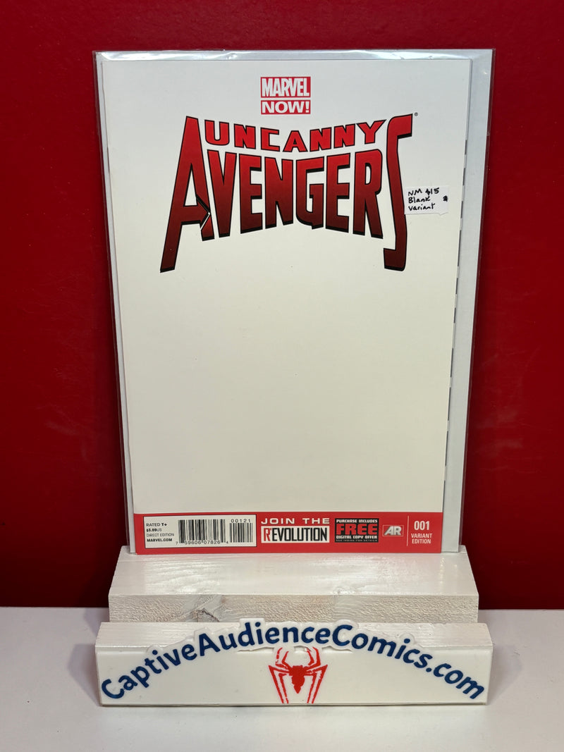 Uncanny Avengers, Vol. 1 #1 - Blank Variant - NM