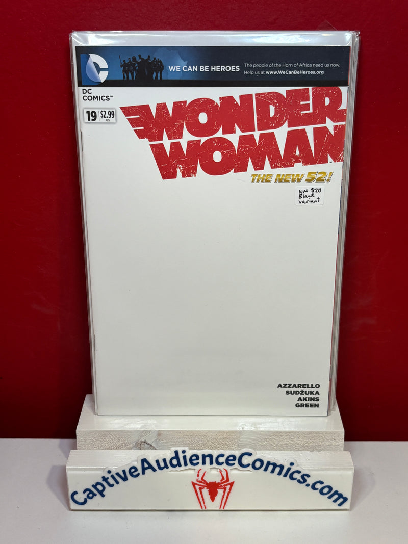 Wonder Woman, Vol. 4 #19 - Blank Variant - NM