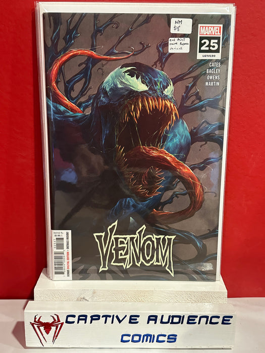 Venom, Vol. 3 #25 - 2nd Print Dare Rapaza Variant - NM