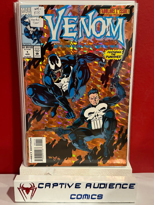 Venom: Funeral Pyre #1 - Holo Foil Cover - NM-