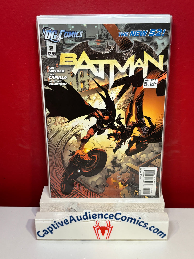 Batman, Vol. 2 #2 - 1st William Cobb Talon - NM-