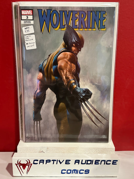 Wolverine, Vol. 7 #3 - Comics Elite Exclusive - Aoi Granov Variant - NM+