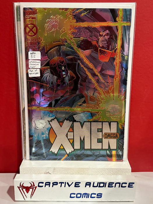 X-Men Omega #1 - Age of Apocalpsye - Wraparound Chromium Cover  - NM+