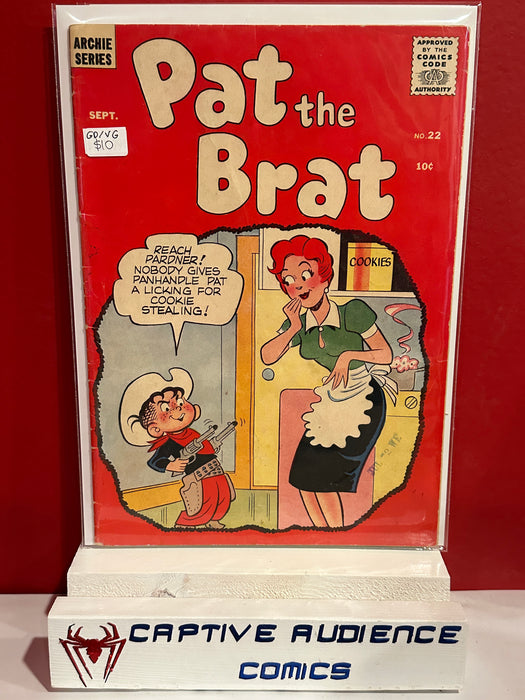 Pat the Brat #22 - GD/VG