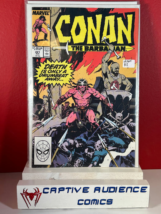 Conan the Barbarian, Vol. 1 #221 - VF/NM