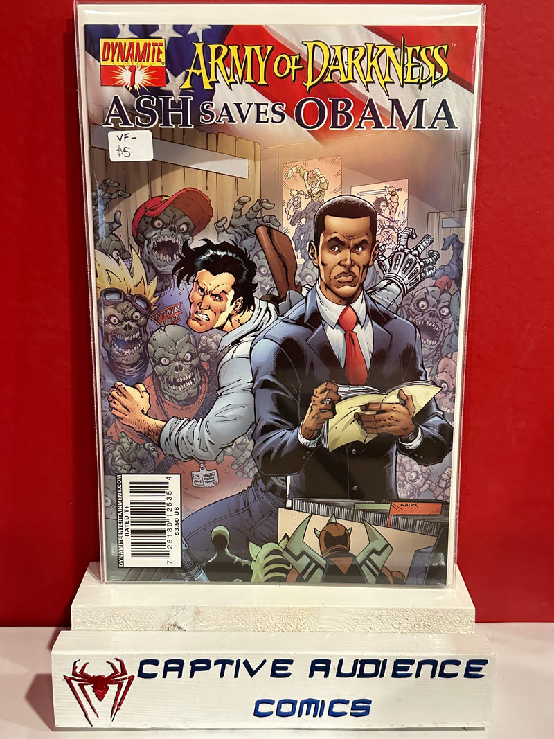 Army of Darkness: Ash Saves Obama #1 - VF-