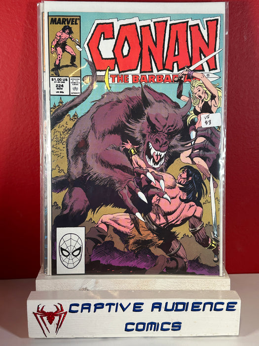 Conan the Barbarian, Vol. 1 #224 - VF