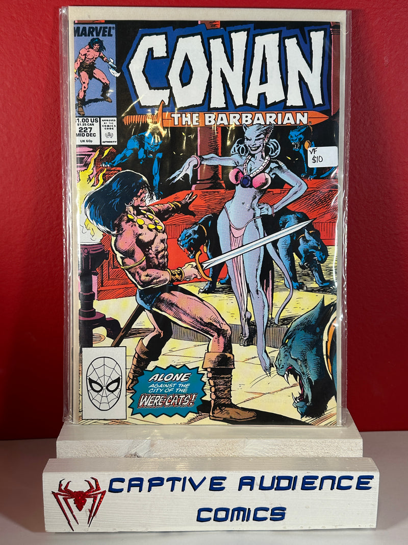 Conan the Barbarian, Vol. 1 #227 - VF