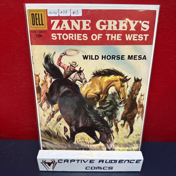 Zane Grey's Stories Of The West #38 - VG/FN