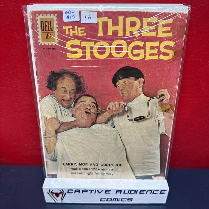 Three Stooges, The #6 - GD+