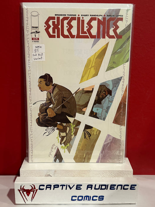 Excellence #1 - 2nd Print Variant - NM+